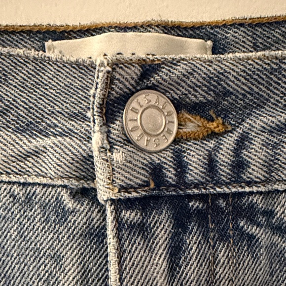 Agolde Women’s High-Waisted Blue Jeans Size 28 - Picture 2 of 10